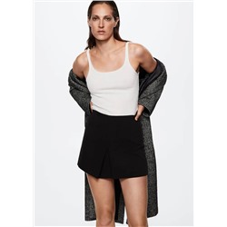 Falda detalle tabla -  Mujer | MANGO OUTLET Melilla