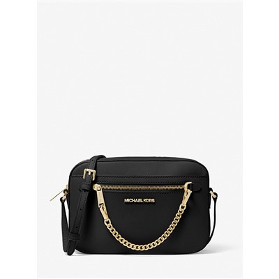 MICHAEL MICHAEL KORS Jet Set Large Saffiano Leather Crossbody Bag