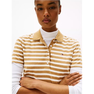 Stripe Polo Dress