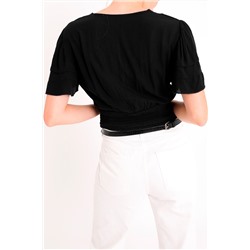 Crop top Negro