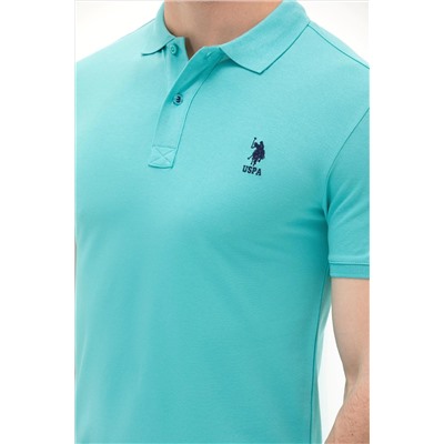 Erkek Mint Basic Polo Yaka Tişört