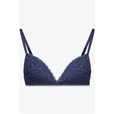 Sujetador CHARMING relleno encaje azul