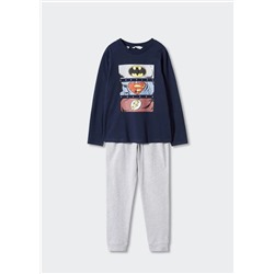 Pijama largo superhéroe -  Niño | MANGO OUTLET España