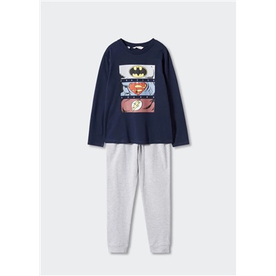 Pijama largo superhéroe -  Niño | MANGO OUTLET España