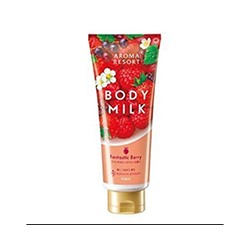 Японское молочко для тела Aroma Resort "Fantastic Berry" с ароматом ягод от Kracie 220 гр / Kracie Aroma Resort Body Milk Fantastic Berry 220g