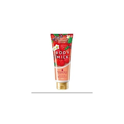 Японское молочко для тела Aroma Resort "Fantastic Berry" с ароматом ягод от Kracie 220 гр / Kracie Aroma Resort Body Milk Fantastic Berry 220g