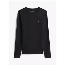 Long-Sleeve Crewneck Favorite T-Shirt