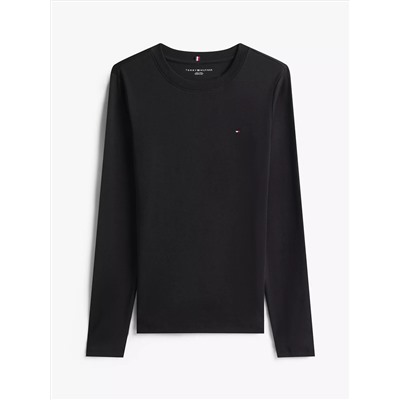 Long-Sleeve Crewneck Favorite T-Shirt