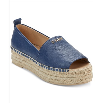 DKNY Mer Peep-Toe Espadrille Sandals,Created for Macy’s