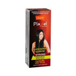 Концентрированный выпрямляющий крем для волос Lolane Pixxel 50+50 мл / Lolane Pixxel Normal Straightening Cream 1 Set Strong
