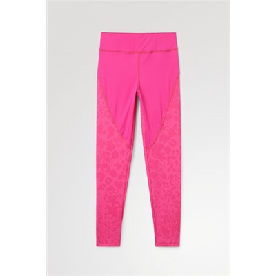 Legging slim leopardo