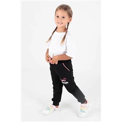 AHENGİM Kids Ak622457 Kız Drama Baskılı Eşofman Altı 1-2-10001044