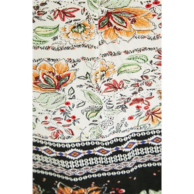 Camiseta manga corta flores