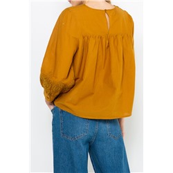 Blusa Mostaza oscuro
