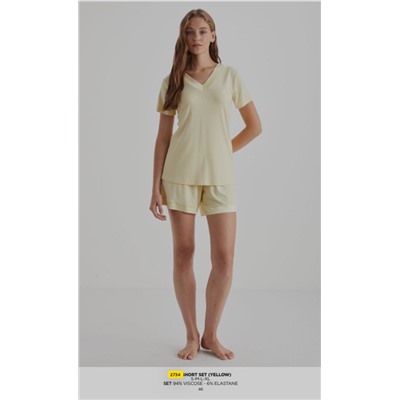 2734 SHORT SET (YELLOW)