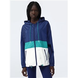 COLOUR BLOCK SPORTS JACKET