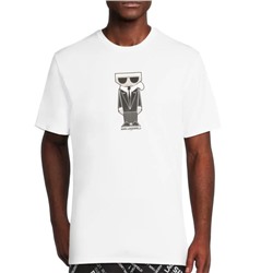 Karl Lagerfeld Paris Karl Doll Graphic T-Shirt