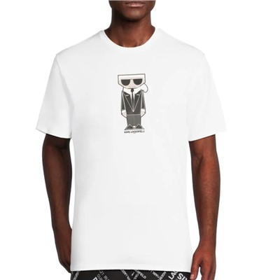 Karl Lagerfeld Paris Karl Doll Graphic T-Shirt
