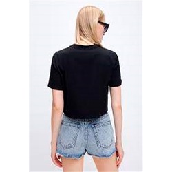 Crop top Negro