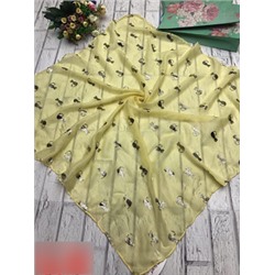 Платок женский с блестящими кошками (100*100 см.) арт. 244453