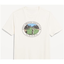 Crew-Neck Graphic T-Shirt