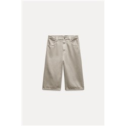 ZW COLLECTION MID-WAIST LONG BERMUDA SHORTS