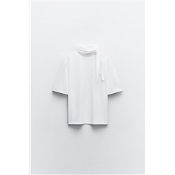 T-SHIRT WITH SCARF