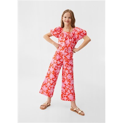 Pantalón culotte flores