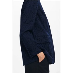 Blazer bordado flores