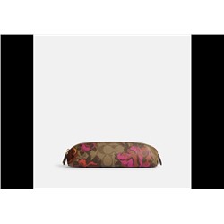 Pencil Case In Signature Canvas With Jumbo Floral Print