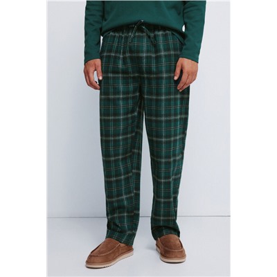 Pijama largo pantalón cuadros