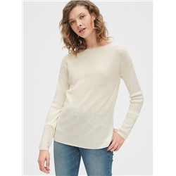 True Soft Boatneck Sweater
