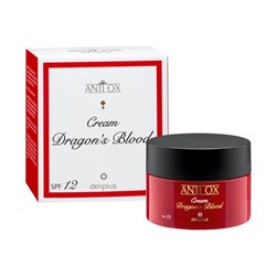 Crema facial Dragon's Blood Anti Ox Deliplus FPS 12 todo tipo de piel