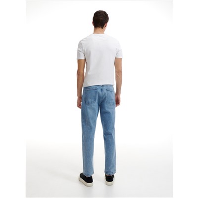 Jeans im Carrot-Fit mit kurzem Bein