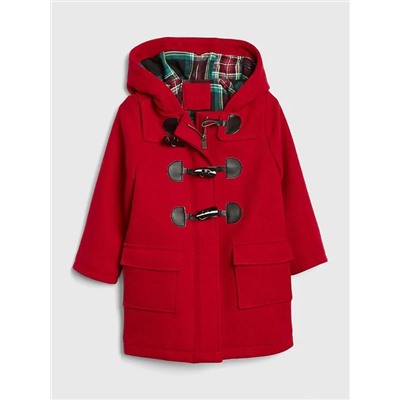 Toddler Flannel-Lined Duffle Coat