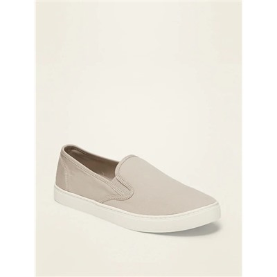 Canvas Slip-On Sneakers for Women