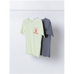 PACK OF 2 PRINTED T-SHIRTS