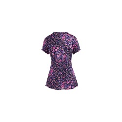 koi Scrubs Floral Valley Print Top