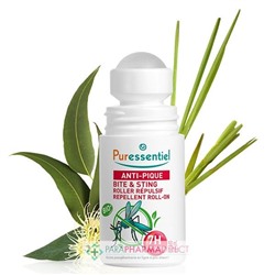 Puressentiel Anti-Pique Roller Répulsif Visage & Corps BIO 50 ml