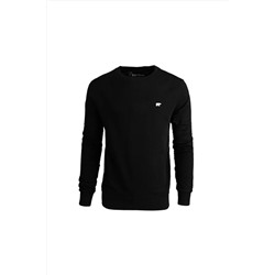 Bad Bear, Presage Crewneck Nakışlı Sweatshırt - Siyah - Xxl - St05352-siyah-xxl