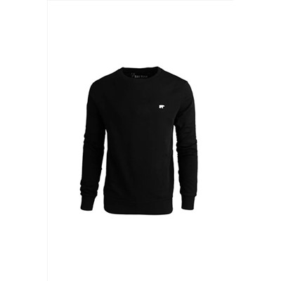 Bad Bear, Presage Crewneck Nakışlı Sweatshırt - Siyah - Xxl - St05352-siyah-xxl