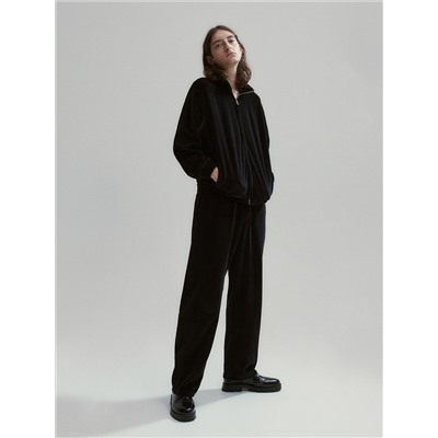RE.DESIGN Sweathose aus Velours