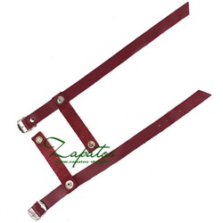 AB. Zapatos correas (100) Granate