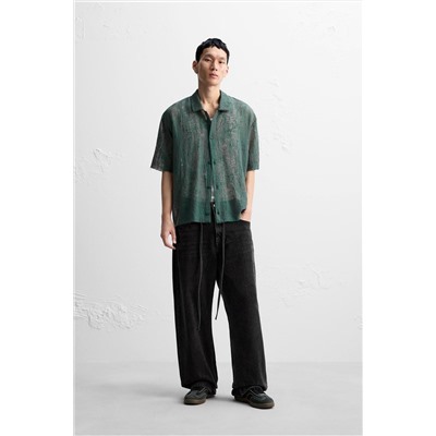 CAMISA PUNTO JACQUARD