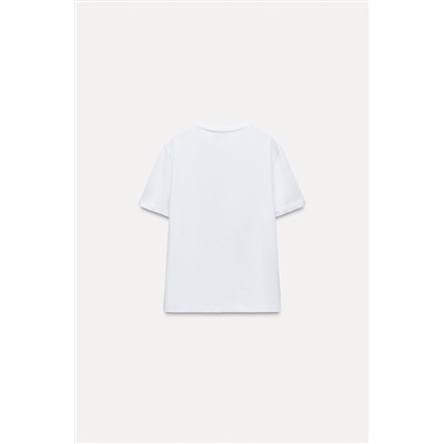 LACE FRONT T-SHIRT