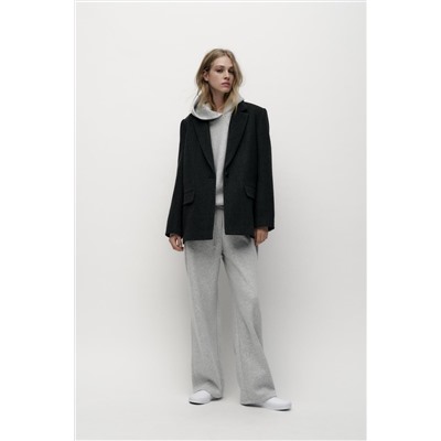 STRAIGHT PLUSH TROUSERS