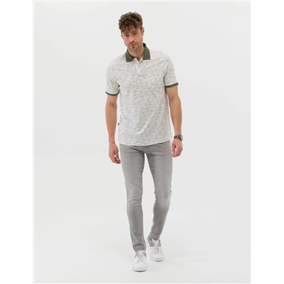 Beyaz Regular Fit Polo Yaka Tişört