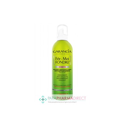Garancia Fée-Moi Fondre Formule Boostée Mousse Crépitante Corps Anti-Capitons 400ml
