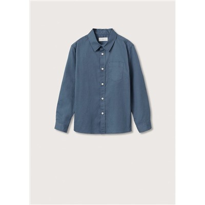 Camisa algodón -  Niño | MANGO OUTLET España