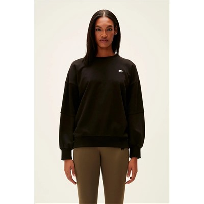 Bad Bear, Phoebe Crewneck Siyah Kadın Sweatshirt